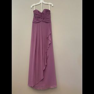 Light purple formal dress